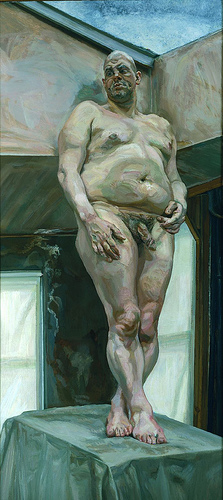 Lucian Freud: Leigh under the skylight, 1994