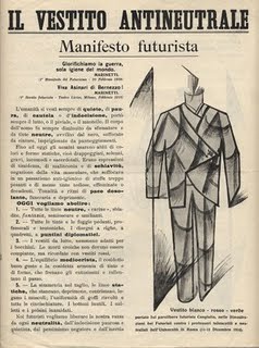 futurist manifesto