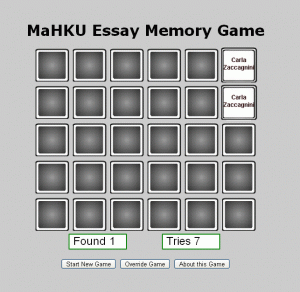 Everdien Breken MaHKU essay memory game