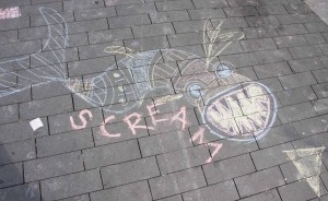 Arie Langerak Spelen op Straat Utrecht Ganzenmarkt