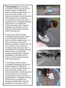 Blik Grafisch Ontwerp Straatnieuws Juni